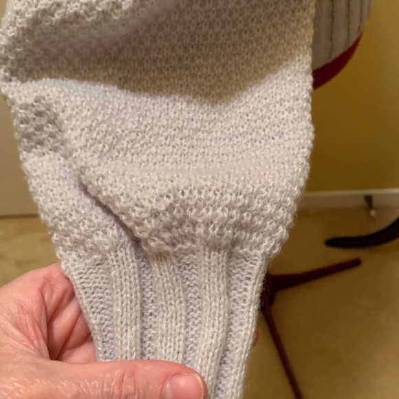 Shein Cozy Mock Turtleneck Sweater with knit balloon sleeves - Picture 6 of 9